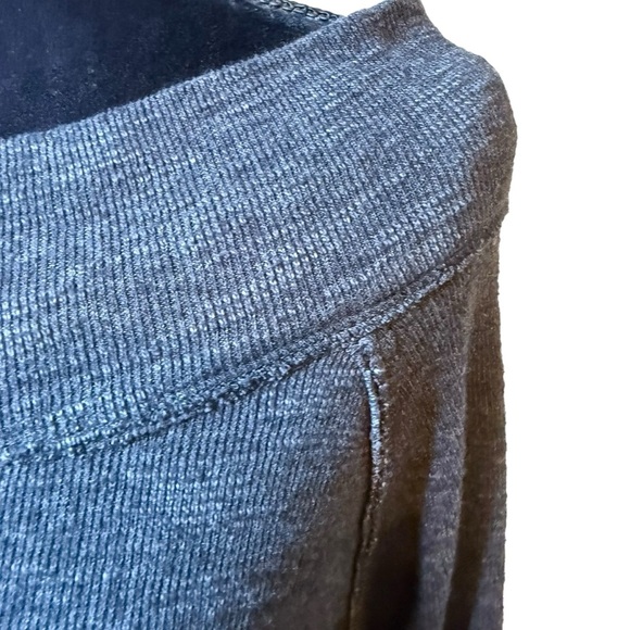 We The Free | Dark Gray Palisades Thermal Off-Shoulder Sweater | Sz XS - Picture 3 of 10